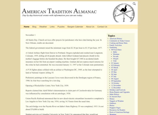AmericanTraditionAlmanac.com